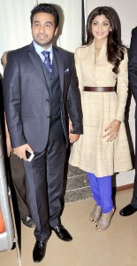 Shilpa Shetty and Raj Kundra at Satyug Gold Launch Event